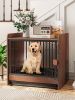 Dog Crate Indoor Dog Cage with Removable Tray and Lockable Door