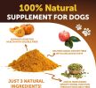 Pumpkin Powder for Dogs Digestive Support 8 OZ Fiber Supplement for Constipation for Gut Balance Healthy Skin Digestion Anal Glands Firm Stool Poop An