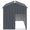Dog House Anthracite Galvanized Steel Medium Durable Dog House