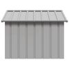 Dog House Gray 45.9"x40.6"x32.1" Galvanized Steel